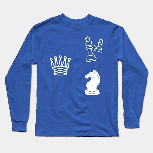 chess Lover Long Sleeve T-Shirt by khider